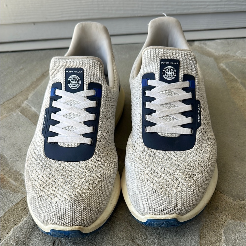 Peter Millar Men's Gray Sneakers
